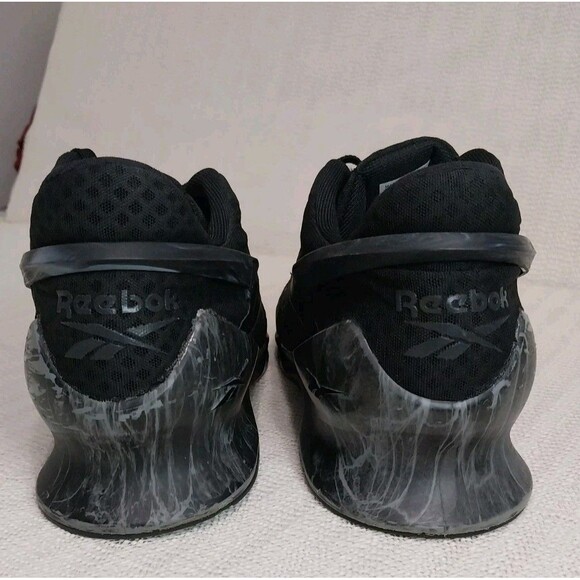 Reebok Legacy Lifter 3 Mens 10.5 Weightlifting Shoes Black Powerlifting Sneaker main image 7